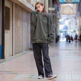 袖ロゴライントレーナー ビッグシルエット スウェット | Felt Maglietta | 詳細画像2