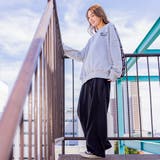 袖ロゴライントレーナー ビッグシルエット スウェット | Felt Maglietta | 詳細画像4