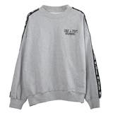 袖ロゴライントレーナー ビッグシルエット スウェット | Felt Maglietta | 詳細画像11