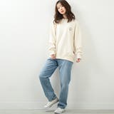 立体ロゴ刺繍トレーナー ビッグシルエット トレーナー | Felt Maglietta | 詳細画像16