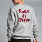 グレー | 立体ロゴ刺繍トレーナー ビッグシルエット トレーナー | Felt Maglietta