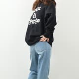 立体ロゴ刺繍トレーナー ビッグシルエット トレーナー | Felt Maglietta | 詳細画像12