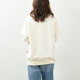 チェーン刺繍入り裏起毛トレーナー ビッグシルエット トレーナー | Felt Maglietta | 詳細画像12