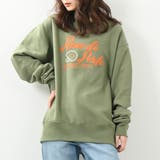 チェーン刺繍入り裏起毛トレーナー ビッグシルエット トレーナー | Felt Maglietta | 詳細画像16