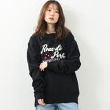 チェーン刺繍入り裏起毛トレーナー ビッグシルエット トレーナー | Felt Maglietta | 詳細画像17