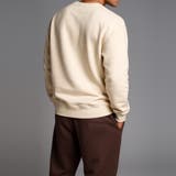 チェーン刺繍入り裏起毛トレーナー ビッグシルエット トレーナー | Felt Maglietta | 詳細画像11