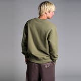 チェーン刺繍入り裏起毛トレーナー ビッグシルエット トレーナー | Felt Maglietta | 詳細画像2