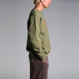 チェーン刺繍入り裏起毛トレーナー ビッグシルエット トレーナー | Felt Maglietta | 詳細画像4