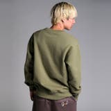 チェーン刺繍入り裏起毛トレーナー ビッグシルエット トレーナー | Felt Maglietta | 詳細画像7