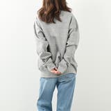 チェーン刺繍入り裏起毛トレーナー ビッグシルエット トレーナー | Felt Maglietta | 詳細画像19