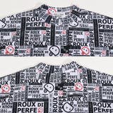 日本製 総柄モックネックＴシャツ プチネック | Felt Maglietta | 詳細画像2 