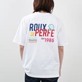 ホワイト | カラフルロゴ刺繍Tシャツ バックロゴ 夏服 | Felt Maglietta