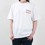 カラフルロゴ刺繍Tシャツ バックロゴ 夏服 | Felt Maglietta | 詳細画像3