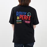 ブラック | カラフルロゴ刺繍Tシャツ バックロゴ 夏服 | Felt Maglietta