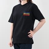 カラフルロゴ刺繍Tシャツ バックロゴ 夏服 | Felt Maglietta | 詳細画像7