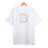 レインボー刺繍Tシャツ バックロゴ 夏服 | Felt Maglietta | 詳細画像22