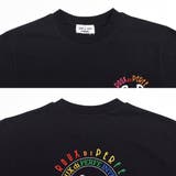 レインボー刺繍Tシャツ バックロゴ 夏服 | Felt Maglietta | 詳細画像13
