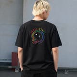 ブラック | [ROUXDI PERFE ルゥディパフィー]レインボー刺繍Ｔシャツ | Felt Maglietta