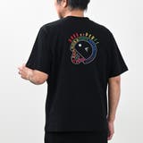 レインボー刺繍Tシャツ バックロゴ 夏服 | Felt Maglietta | 詳細画像9