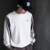 [ROUXDI PERFE ルゥディパフィー]RDP刺繍切替ダンボールニットトレ… | Felt Maglietta | 詳細画像3 