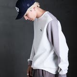 [ROUXDI PERFE ルゥディパフィー]RDP刺繍切替ダンボールニットトレ… | Felt Maglietta | 詳細画像4 