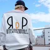 ホワイト×グレー | [ROUXDI PERFE ルゥディパフィー]RDP刺繍切替ダンボールニットトレ… | Felt Maglietta