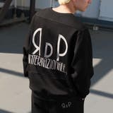 ブラック×ブラック | [ROUXDI PERFE ルゥディパフィー]RDP刺繍切替ダンボールニットトレ… | Felt Maglietta