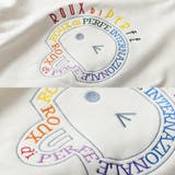 レインボー＆ロゴ刺繍トレーナー ユニセックス ストリート | Felt Maglietta | 詳細画像19 