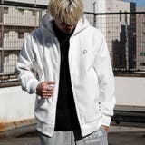 ホワイト | [ROUXDI PERFE ルゥディパフィー]裏フリース3LAYERロゴ刺繍パー… | Felt Maglietta