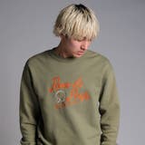 チェーン刺繍入り裏起毛トレーナー ビッグシルエット トレーナー | Felt Maglietta | 詳細画像20