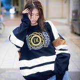 復刻刺繍ロゴトレーナー ビッグシルエット スウェット | Felt Maglietta | 詳細画像2