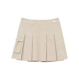 BEG | Packet Point Pleated Skirt | FILA