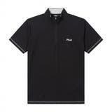 BLACK | HALF ZIP T | FILA