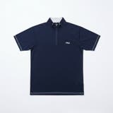 NAVY | HALF ZIP T | FILA