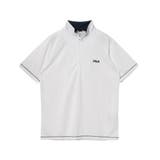 WHITE | HALF ZIP T | FILA