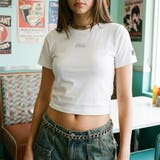 ラインストーンショートスリーブTシャツ 半袖TEE レディース | FILA | 詳細画像2