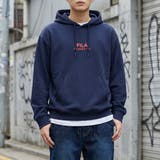 裏毛スウェットフーディ パーカー メンズ | FILA | 詳細画像1 
