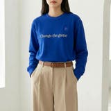 クルーネックトレーナー 裏毛スウェットトップス プルオーバー | FILA | 詳細画像1