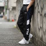 裏トリコット起毛ウィンドパンツ トラックパンツ トレーニングウェア | FILA | 詳細画像1 