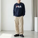 PTクルーネックトレーナー 裏起毛スウェットトップス プルオーバー | FILA | 詳細画像3