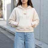 プルオーバーフーディ ショート丈パーカー レディース | FILA | 詳細画像2 