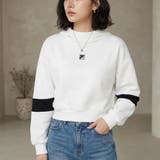 ショート丈パーカー ダンボールニットフーディ レディース | FILA | 詳細画像3 