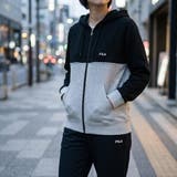 切替ジップフーディ パーカー レディース | FILA | 詳細画像1
