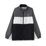 チャコールモク | 切替ウィンドジャケット | FILA