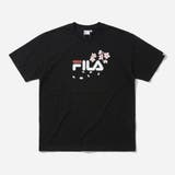 BLACK | S/S SAKURA T-SHIRT | FILA