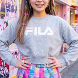 ショート丈スウェットシャツ スウェットトレーナー プルオーバートップス | FILA | 詳細画像3