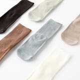 単品 無地 カラー リブ ソックス | Filloie | 詳細画像5 