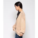 【Samansa Mos2】ケーブルカーディガン | FINE | 詳細画像2