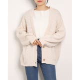 オフ | 【Samansa Mos2】ケーブルカーディガン | FINE