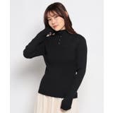 ワイドリブサムホールボトルネックプルオーバー | FINE  | 詳細画像10